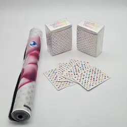 Pokemon 151 Mew Playmat - Ultra Premium Collection Mat NEW w/2 Sealed Deck Box - Image 2