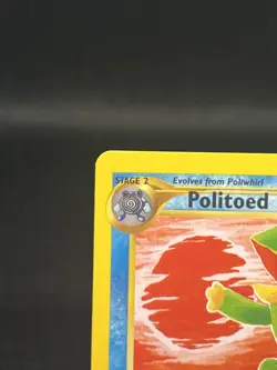 Pokemon TCG Politoed 27/75 Neo Discovery Regular Rare MP - Image 2
