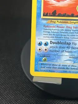 Pokemon TCG Politoed 27/75 Neo Discovery Regular Rare MP - Image 5