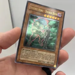 YuGiOh Destiny Hero - Double Dude POTD-EN012 Ultimate Rare 1st Edition - Image 3