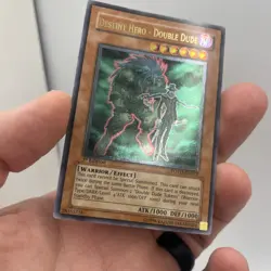 YuGiOh Destiny Hero - Double Dude POTD-EN012 Ultimate Rare 1st Edition - Image 4