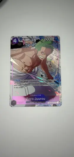 Zoro-Juurou Treasure Rare..One Piece..ST18-004..Emperors in the New World - Image 1