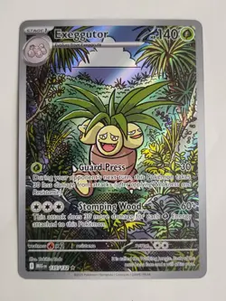 Exeggutor 135/132 Mega Evolution Holo Illustration Rare Pokemon TCG Card - Image 1