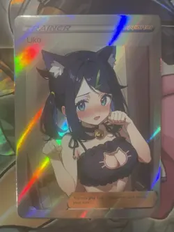 Pokemon Liko Anime Waifu Custom DIY Trainer Art Sexy Pokemon card - Image 2