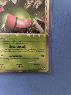 Yanmega Prime 98/102 Holo Triumphant Rare Pokemon Card Near Mint - Image 4