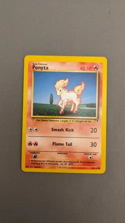 Pokemon TCG Card - 87/110 Ponyta Legendary Collection - LP - WOTC - Image 1