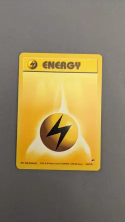 130/132 Lightning Energy - Gym Heroes - LP - Pokemon TCG Card WOTC - Image 1