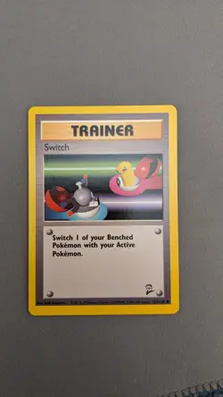Pokemon TCG Card - 123/130 Switch Base Set 2 - LP - WOTC - Image 1