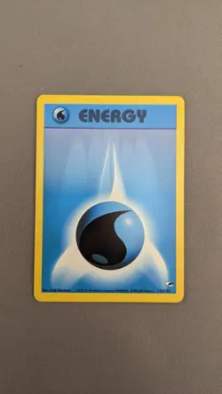 132/132 Water Energy - Gym Heroes - LP - Pokemon TCG Card WOTC - Image 1