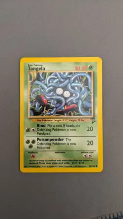 Pokemon TCG Card - 96/130 Tangela Base Set 2 - LP - WOTC - Image 1