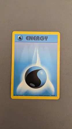 Water Energy 102/102 - Base Set - LP - Pokemon TCG Card WOTC - Image 1