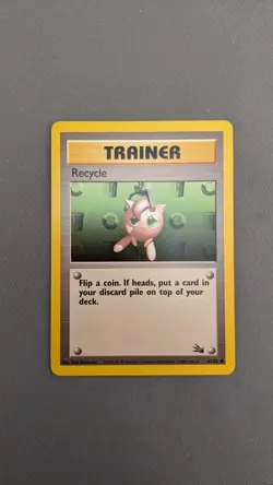 Recycle 61/62 Fossil Set - LP - WOTC Pokemon TCG Card WOTC - Image 1