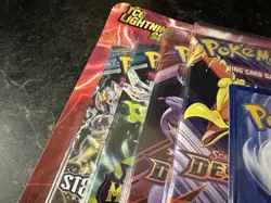 Pokemon TCG Lightning Set 4 Packs + 1 Bonus Card! Brand New/Sealed! 🔥 - Image 2