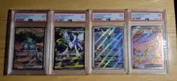 Pokemon Card Lot: 4 PSA Graded 9 Cards - Image 1
