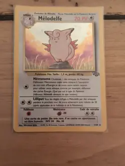 Carte Pokemon HOLO Melodelfe 1/64 Jungle Edition 2 Wizards FR - Image 1