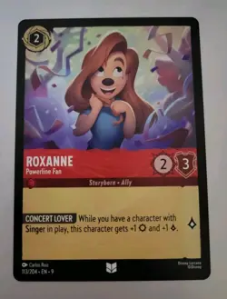 Disney Lorcana TCG - Fabled: Roxanne (113/204) - Uncommon - Near Mint - Image 1