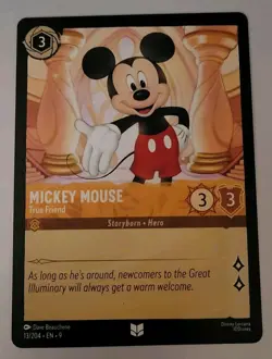 Disney Lorcana TCG - Fabled: Mickey Mouse (013/204) - Uncommon - Near Mint - Image 1