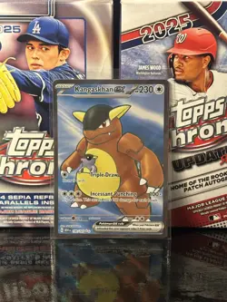 Pokemon TCG Kangaskhan EX Ultra Rare Card 190/165 Scarlet & Violet 151 Series - Image 1