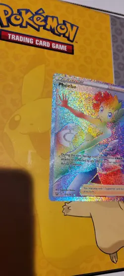 Phoebe Secret 175/163SWSH05: Battle Styles Holo Trainer Rainbow pokemon card - Image 5