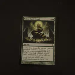 Magic The Gathering Mirrodin Besieged Green Sun's Zenith #81 Lightly played - Image 1