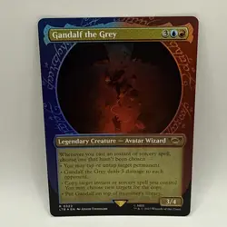 MTG Gandalf the Grey FOIL The Lord of the Rings 322 NM Tcg Card - Image 1