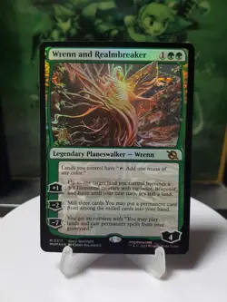 Wrenn & Realmbreaker (FOIL) Mythic NM March of the Machine Promos (MTG-PMOM-217) - Image 1
