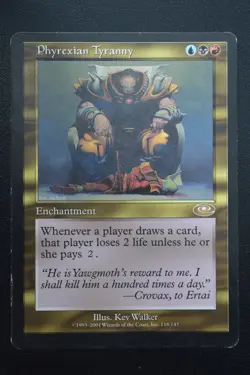 Magic The Gathering MTG PHYREXIAN TYRANNY Planeshift MP Moderately Played - Image 1