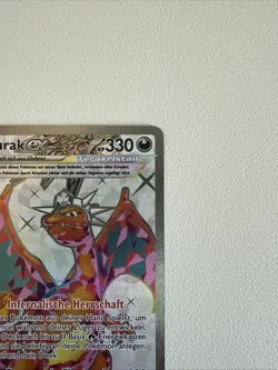 Pokemon: Glurak ex (SVP DE 056) - Glurak Premium Collection Promo Card - Image 3
