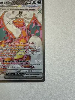 Pokemon: Glurak ex (SVP DE 056) - Glurak Premium Collection Promo Card - Image 5