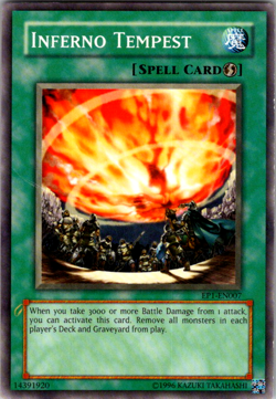 Inferno Tempest EP1-EN007 Yu-Gi-Oh! Movie Exclusive Pack - Image 1