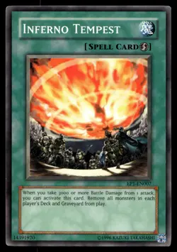 Inferno Tempest EP1-EN007 Yu-Gi-Oh! Movie Exclusive Pack - Image 1