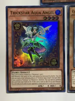YuGiOh! - Trickstar Aqua Angel MP25-EN277 Ultra Rare 1st Edition Near Mint - Image 3