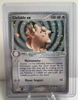 Clefable EX FireRed & LeafGreen Reverse Holo Card 106/112 VLP NM Condition - Image 1
