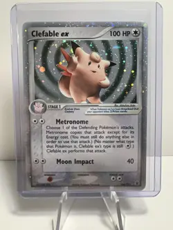Clefable EX FireRed & LeafGreen Reverse Holo Card 106/112 VLP NM Condition - Image 4