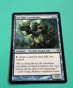 Sea Gate Loremaster - Zendikar - MTG - Magic the Gathering - Image 1