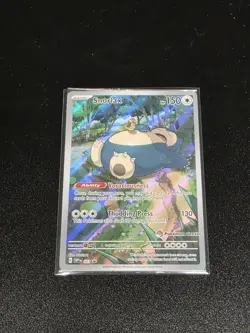 Pokemon centre Snorlax SVP 051 Scarlet & Violet 151 ETB Centre Promo, Sealed - Image 1