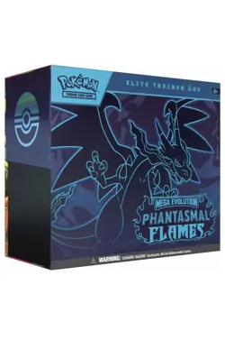 Pokemon TCG: Mega Evolution Phantasmal Flames - Elite Trainer Box - Image 1