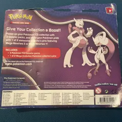 Pokemon XY BREAKthrough Blister 3 Pack Mega Mewtwo Y Pin TCG Sealed Evolution - Image 2