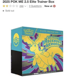 Pokemon Ascended Heroes Elite Trainer Box (ETB) | Brand New Sealed | PRE-SALE - Image 1