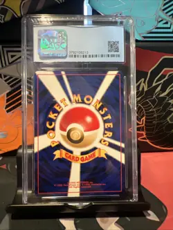 Pokemon 1997 Japanese Rocket Gang 065 Dark Alakazam Holo CGC 8 NM Mint CGC - Image 2