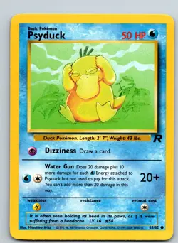 Psyduck 65/82 2000 Team Rocket Unlimited Regular Common - Image 1