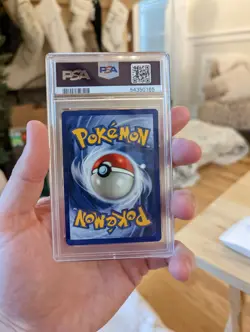 1999 Pokemon #47 Fossil Base Geodude PSA 9 Mint WOTC - Image 2