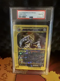 Pokemon Skyridge Box Topper #12 Kabutops Promo Holo 2003 PSA 10 Gem Mint - Image 1