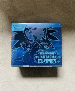 Pokemon TCG: Mega Evolution Phantasmal Flames Elite Trainer Box ETB New & Sealed - Image 1