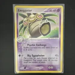 Pokemon TCG Exeggutor 5/112 FireRed & LeafGreen Holo Rare 80 HP English - Image 1