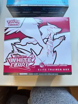 Pokemon Black Bolt & White Flare Pokemon Center ETB Elite Trainer Box Sealed SET - Image 5