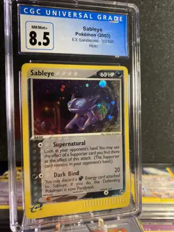 Pokemon Sableye Holo - ex Sandstorm 10/100 2003 CGC 8.5 - Image 2