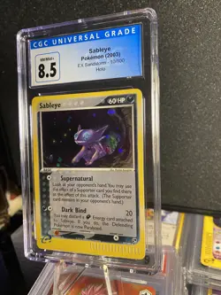 Pokemon Sableye Holo - ex Sandstorm 10/100 2003 CGC 8.5 - Image 3
