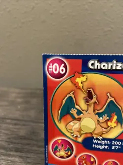 Charizard #6 Burger King Excl Mewtwo Strikes Back PokeTrivia 1999 Pokemon-LP! - Image 2