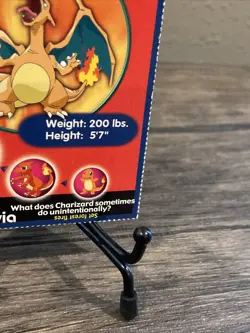 Charizard #6 Burger King Excl Mewtwo Strikes Back PokeTrivia 1999 Pokemon-LP! - Image 5